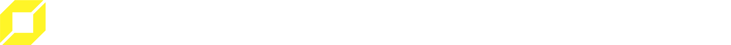 Universale Bau GmbH Logo - lang gelb weiß